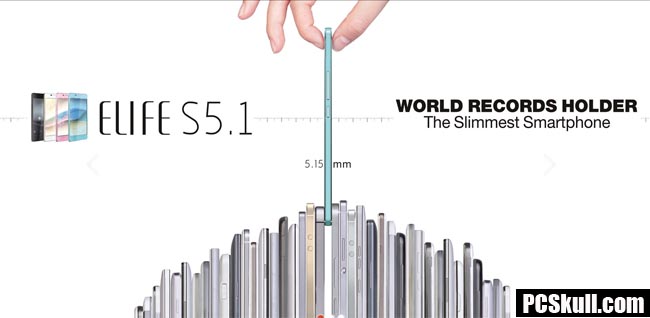 Worlds Slimmest Mobile Elife S7 Easily