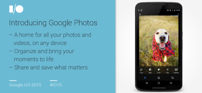 Google io15 announcement Google Photo